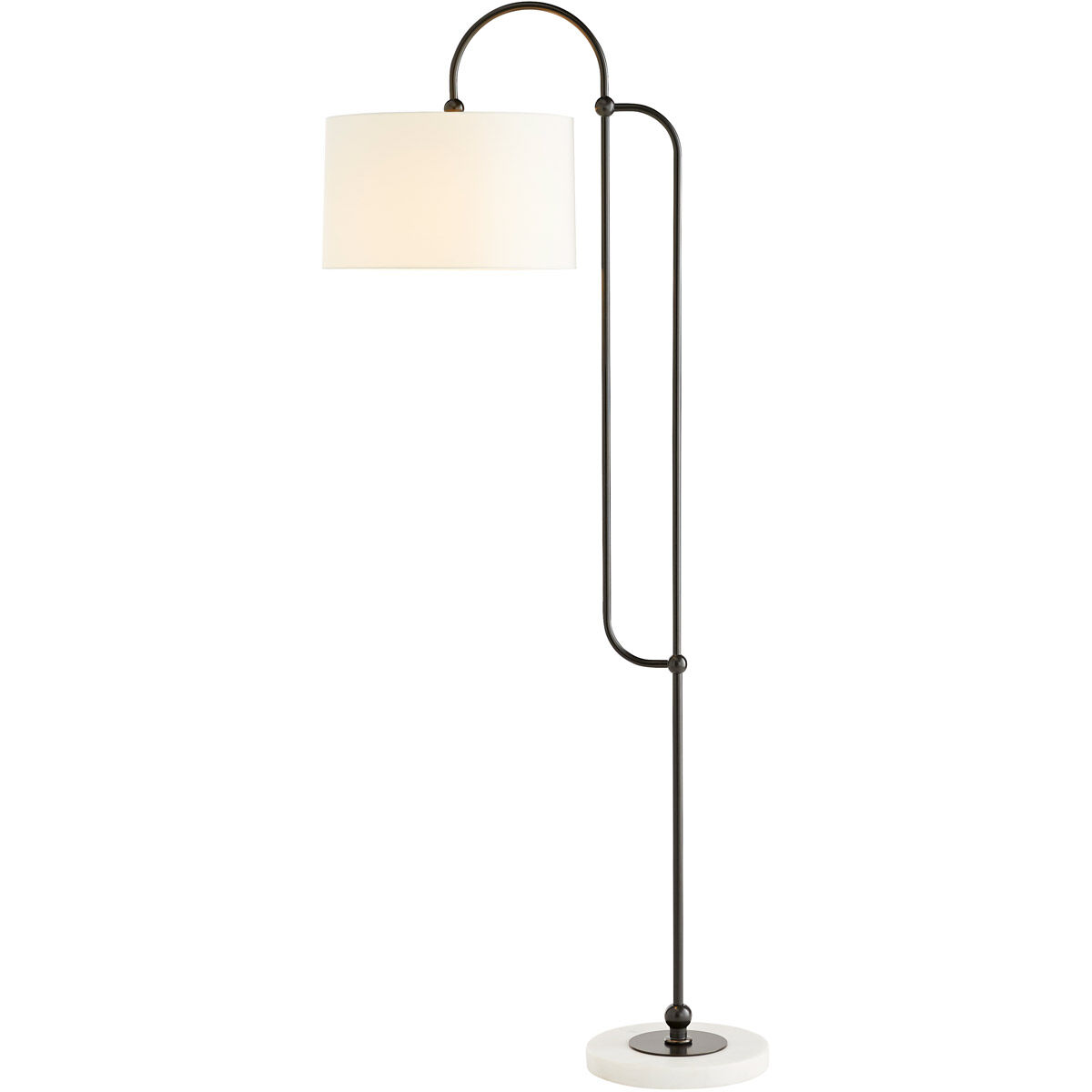Dorchester 75 inch 100.00 watt Bronze Floor Lamp Portable Light