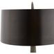 Haggard 26 inch 60.00 watt Graphite and Bronze Lamp Portable Light