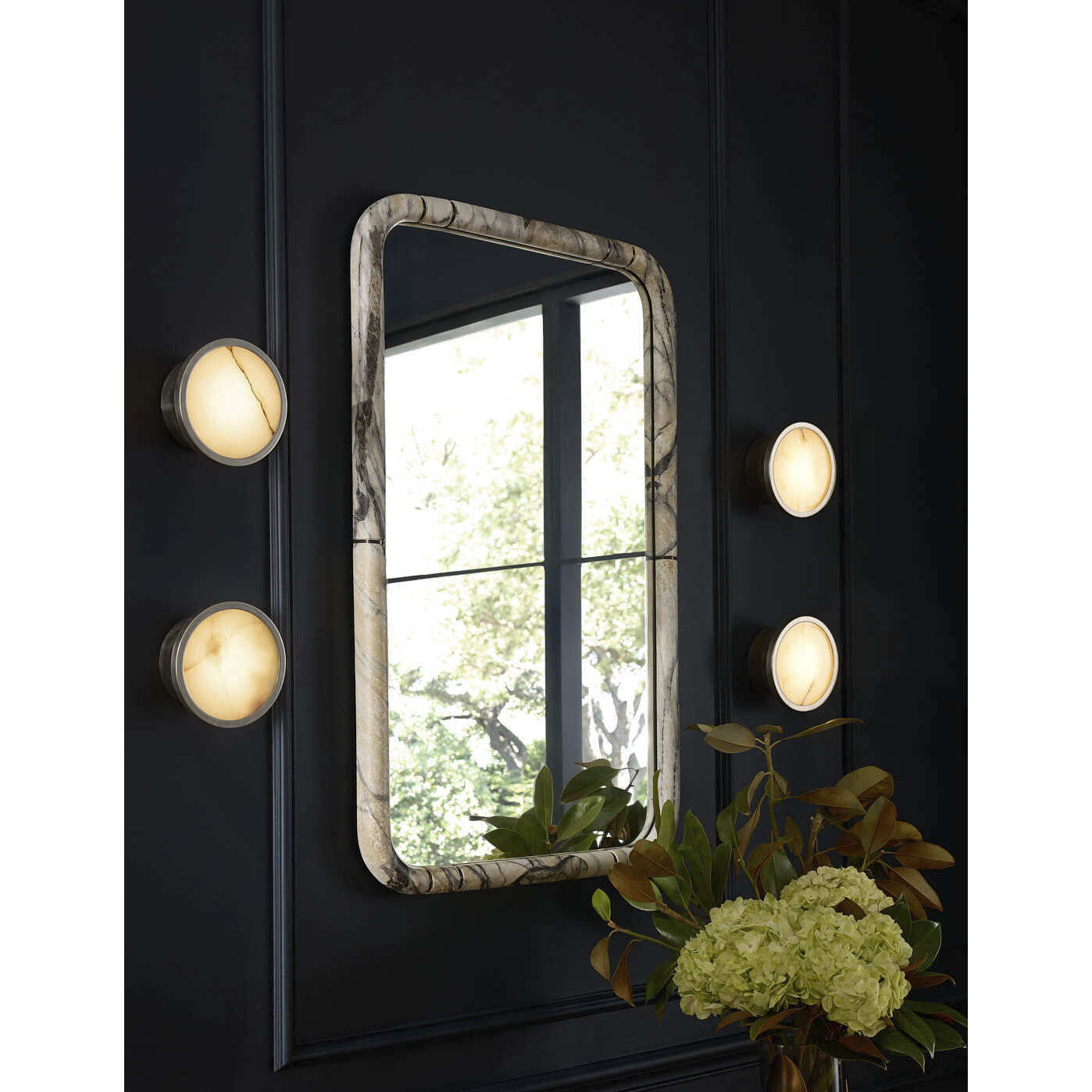 Louisa 1 Light 6.5 inch Vintage Silver Flush Mount Ceiling Light