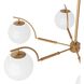 Tricia 6 Light 42.5 inch Antique Brass Chandelier Ceiling Light