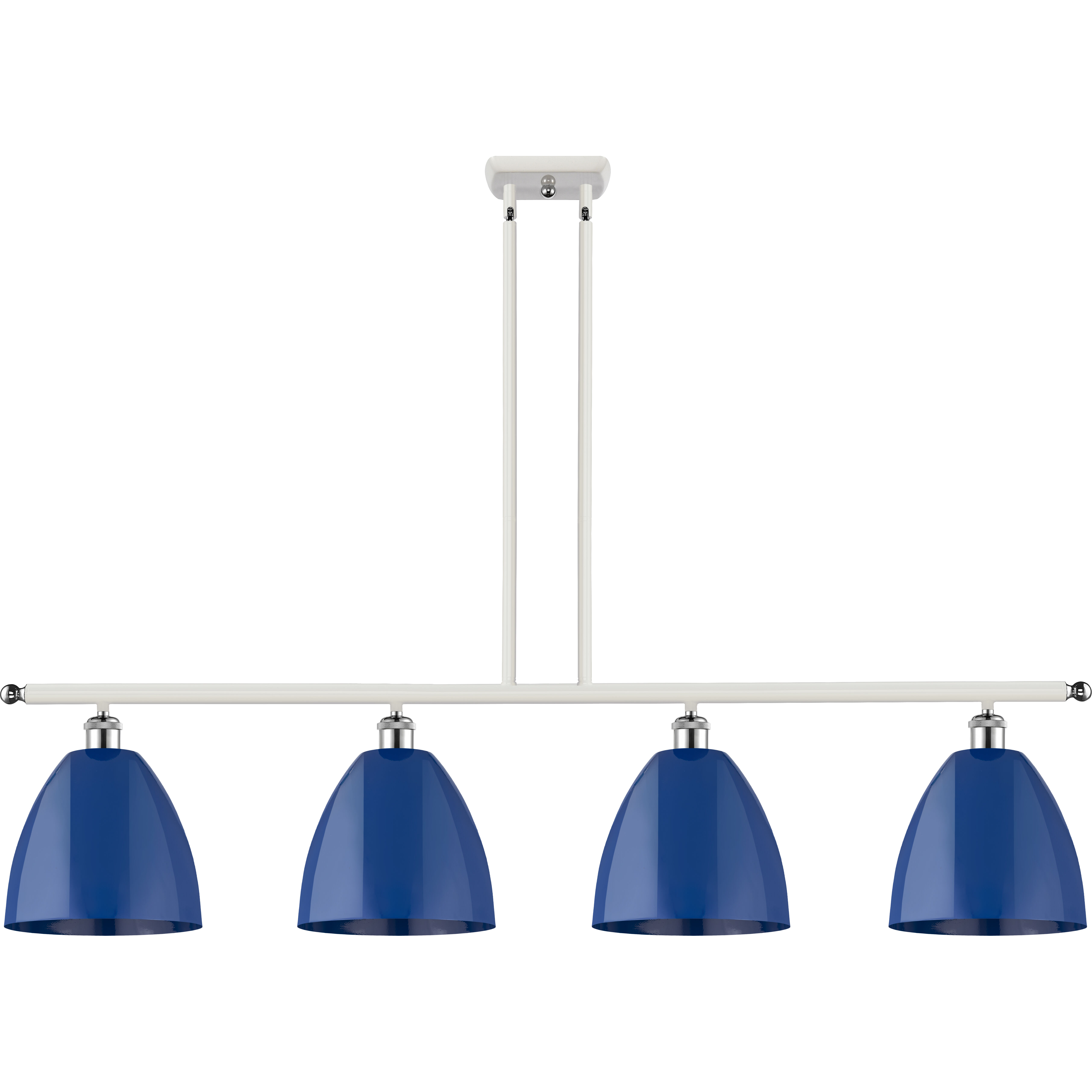 Ballston Plymouth Dome 4 Light 48.00 inch Island Light