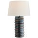 Frasier 28 inch 150.00 watt Burnt Iron Lamp Portable Light
