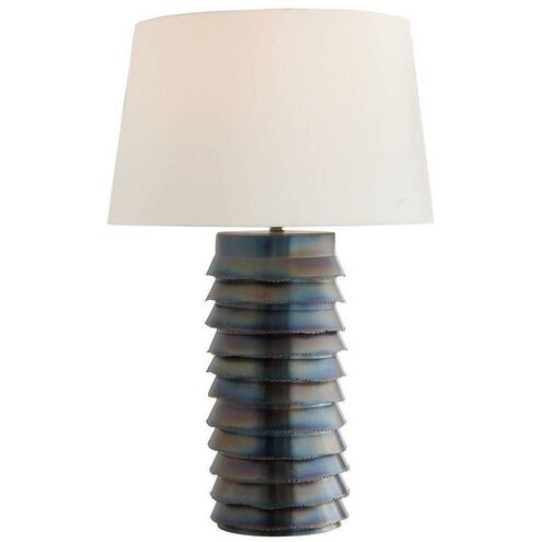 Frasier 28 inch 150.00 watt Burnt Iron Lamp Portable Light