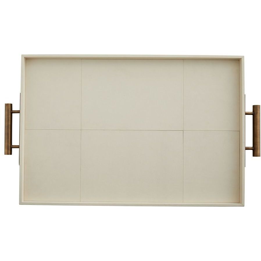 Maxwell 25 X 1.5 inch Ivory Tray