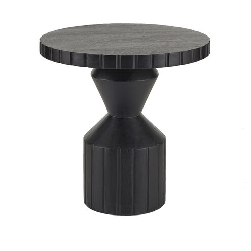Calypso 20 inch Ebony End Table
