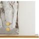Uriah 28 inch White Table Lamp Portable Light