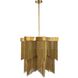 Bridget 28 inch Vintage Brass Chandelier Ceiling Light