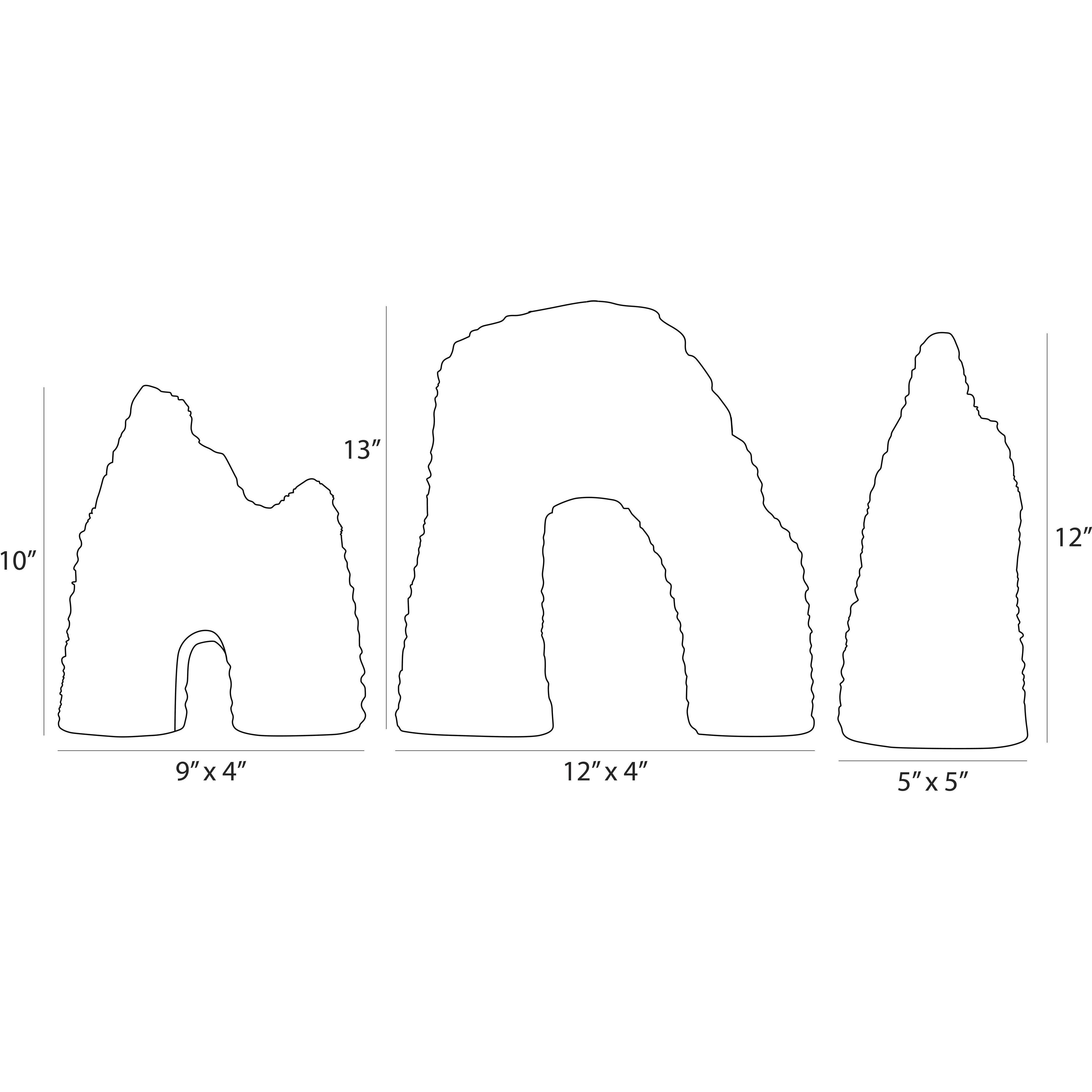 Isla Sculptures, Set of 3