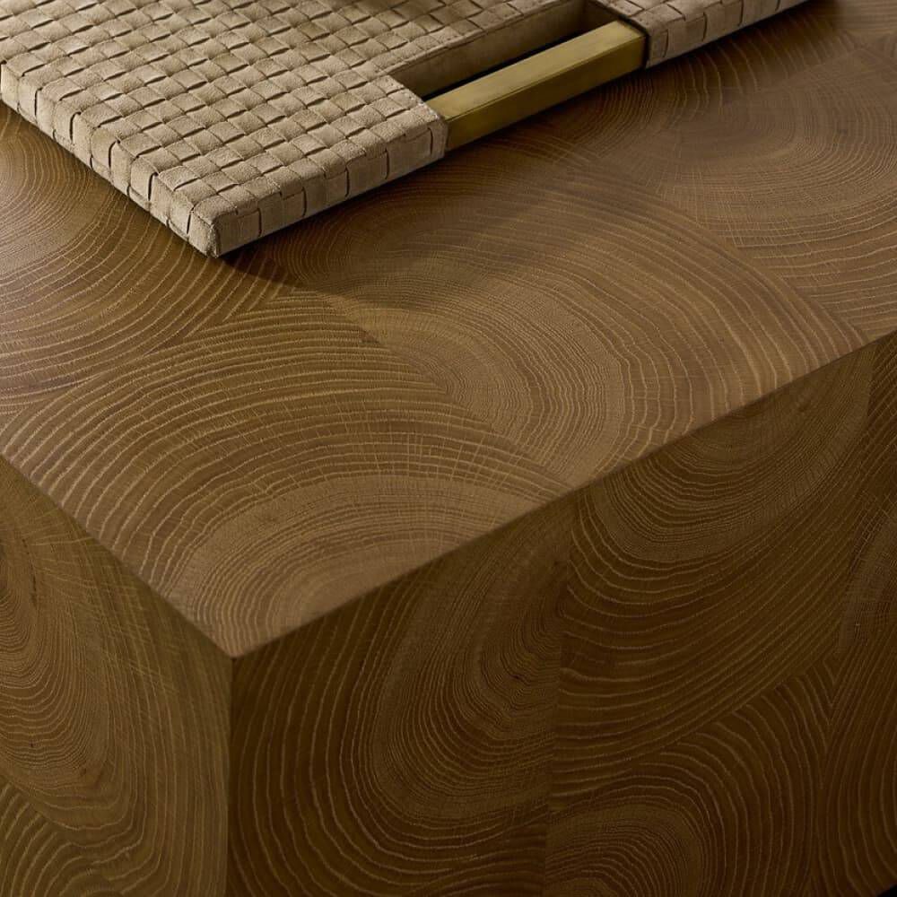 Justice 42 X 28 inch Oyster and Bronze Cocktail Table