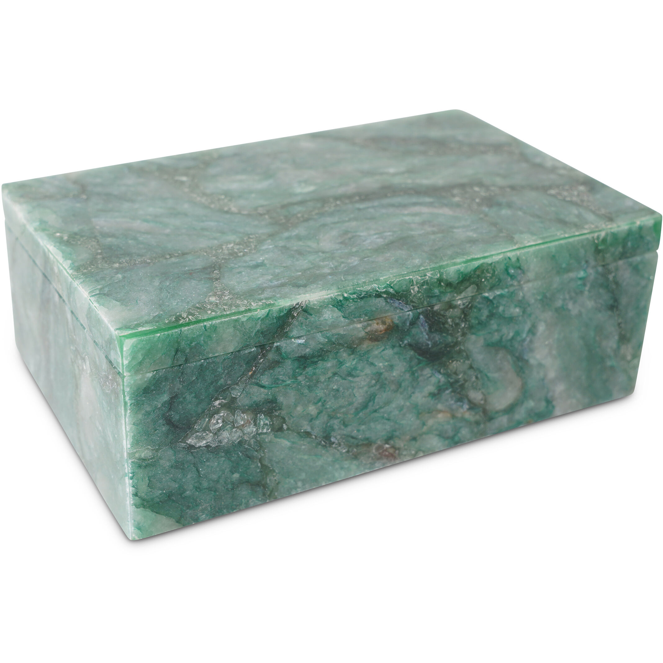 Green Aventurine 7 inch Natural Box