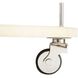 Brays 37 inch Whitewash Bar Cart