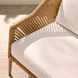 Kiki Pearl and Tan with Beige Outdoor Chair