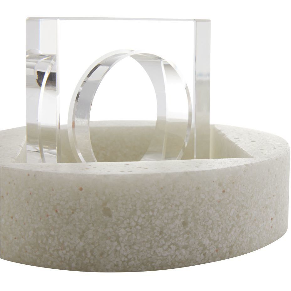 Monopoly Clear Sculpture, Set of 2