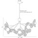 Generosa 7 Light 57 inch Antique Brass Chandelier Ceiling Light