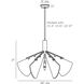 Bryant 6 Light 33 inch English Bronze Chandelier Ceiling Light