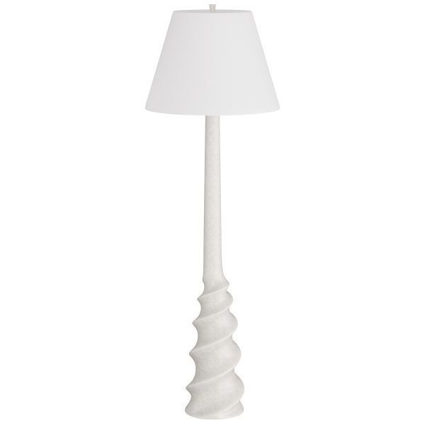 Adriana Ivory Floor Lamp Portable Light