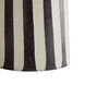 Kamala 33 inch 150.00 watt Black and Cream Stripe Lamp Portable Light