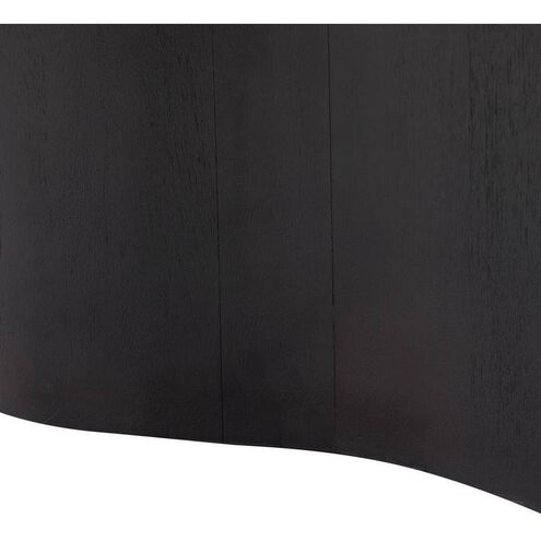 Melt 35 X 17 inch Ebony and Galaxy Marble Coffee Tables, Set of 2