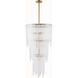 Raine 7 Light 21 inch Clear Seedy Chandelier Ceiling Light