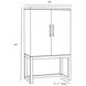 McMahen 28 inch Sable Cocktail Cabinet