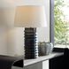 Frasier 28 inch 150.00 watt Burnt Iron Lamp Portable Light