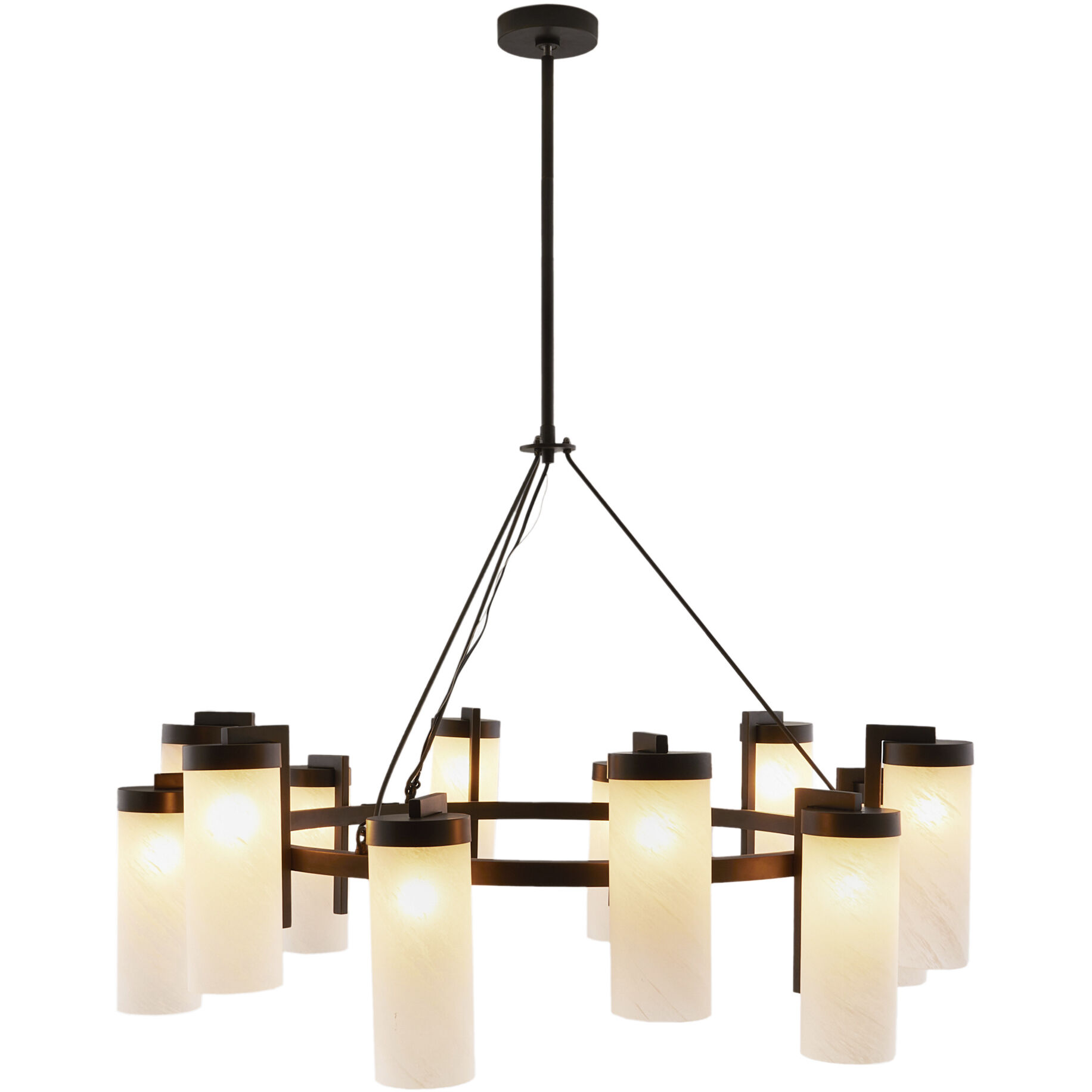 Ryder 12 Light 40 inch English Bronze Chandelier Ceiling Light