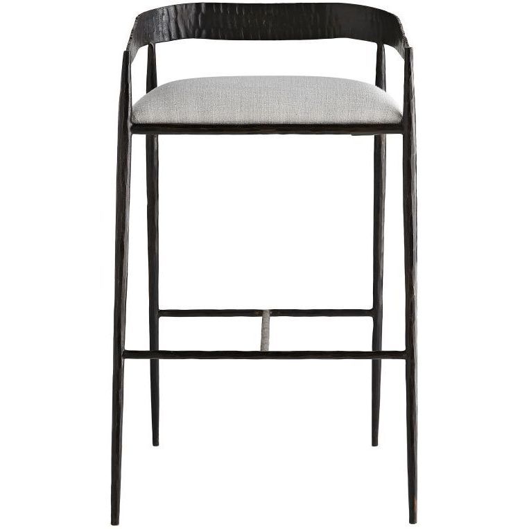 Ansel 36.5 inch Sterling Bar Stool