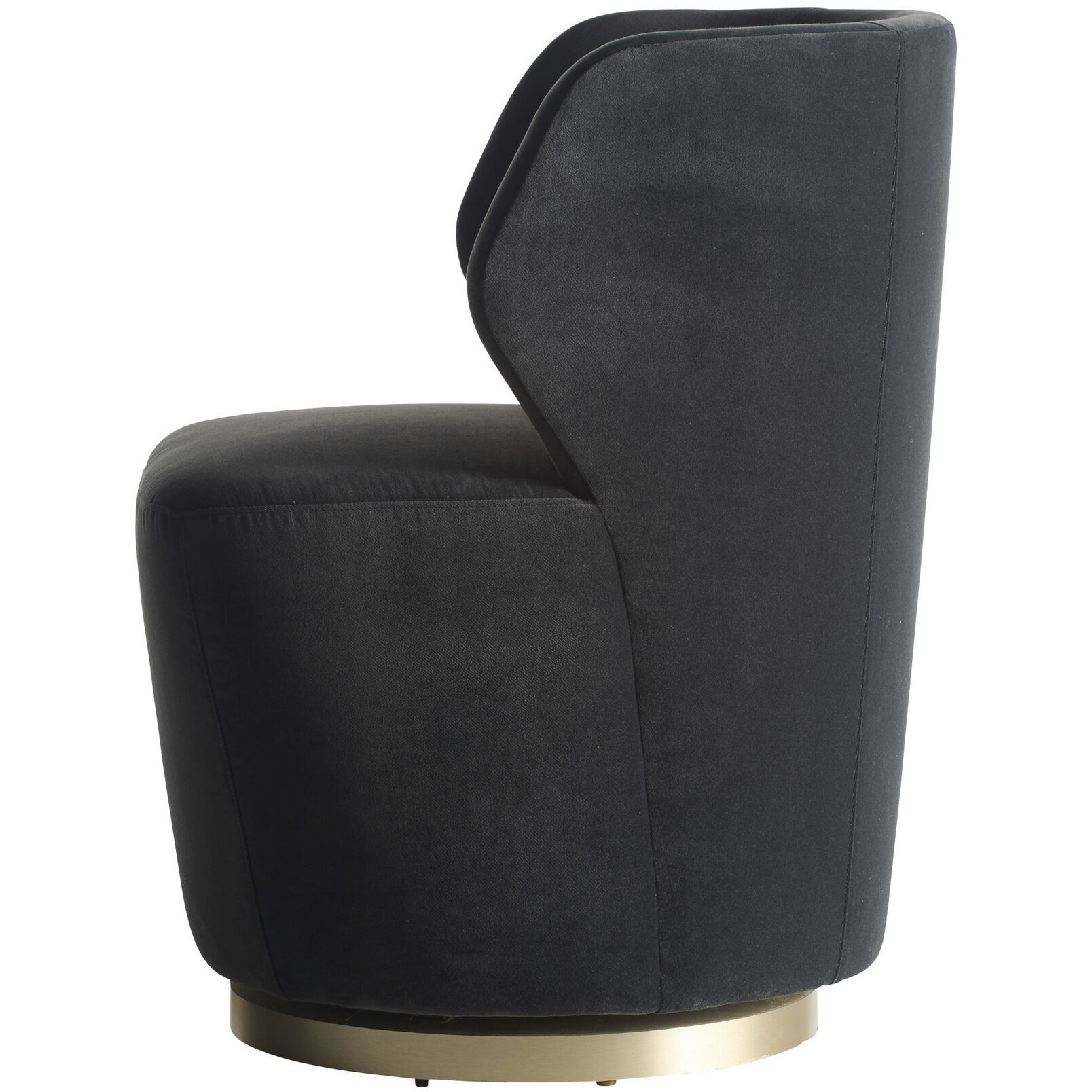 Poppy Midnight Grey and Champagne Chair
