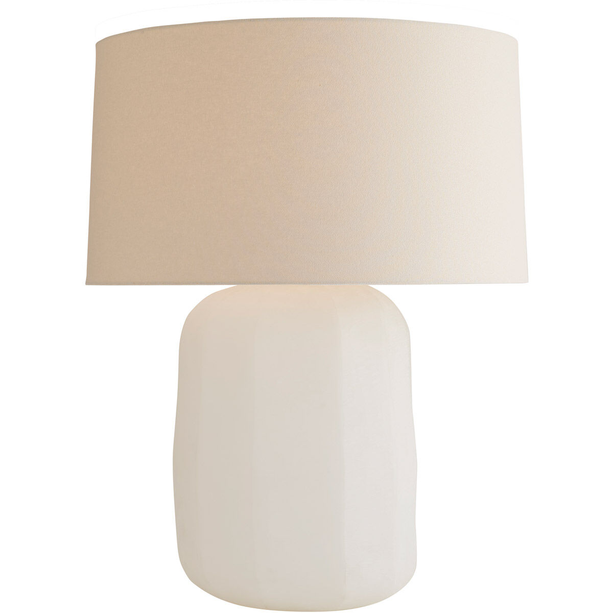 Frio 29 inch 150 watt White Etched Table Lamp Portable Light