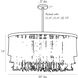 Baja 3 Light 30 inch Antique Brass Chandelier Ceiling Light in Natural Coco Beads