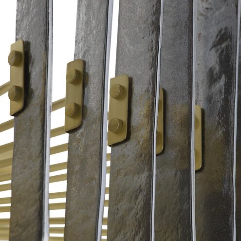 Klaus 12 Light 38 inch Antique Brass Chandelier Ceiling Light, Large