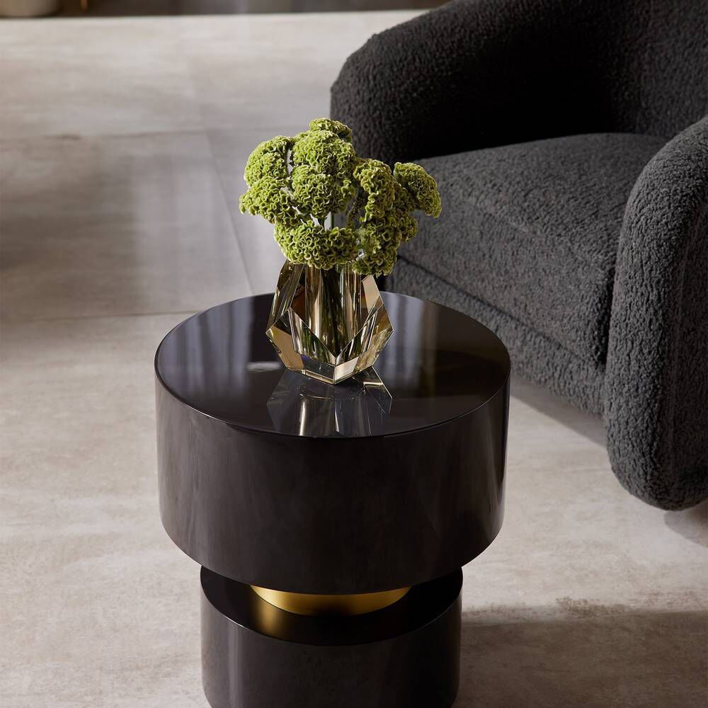 Sasha 18 inch Eggplant End Table