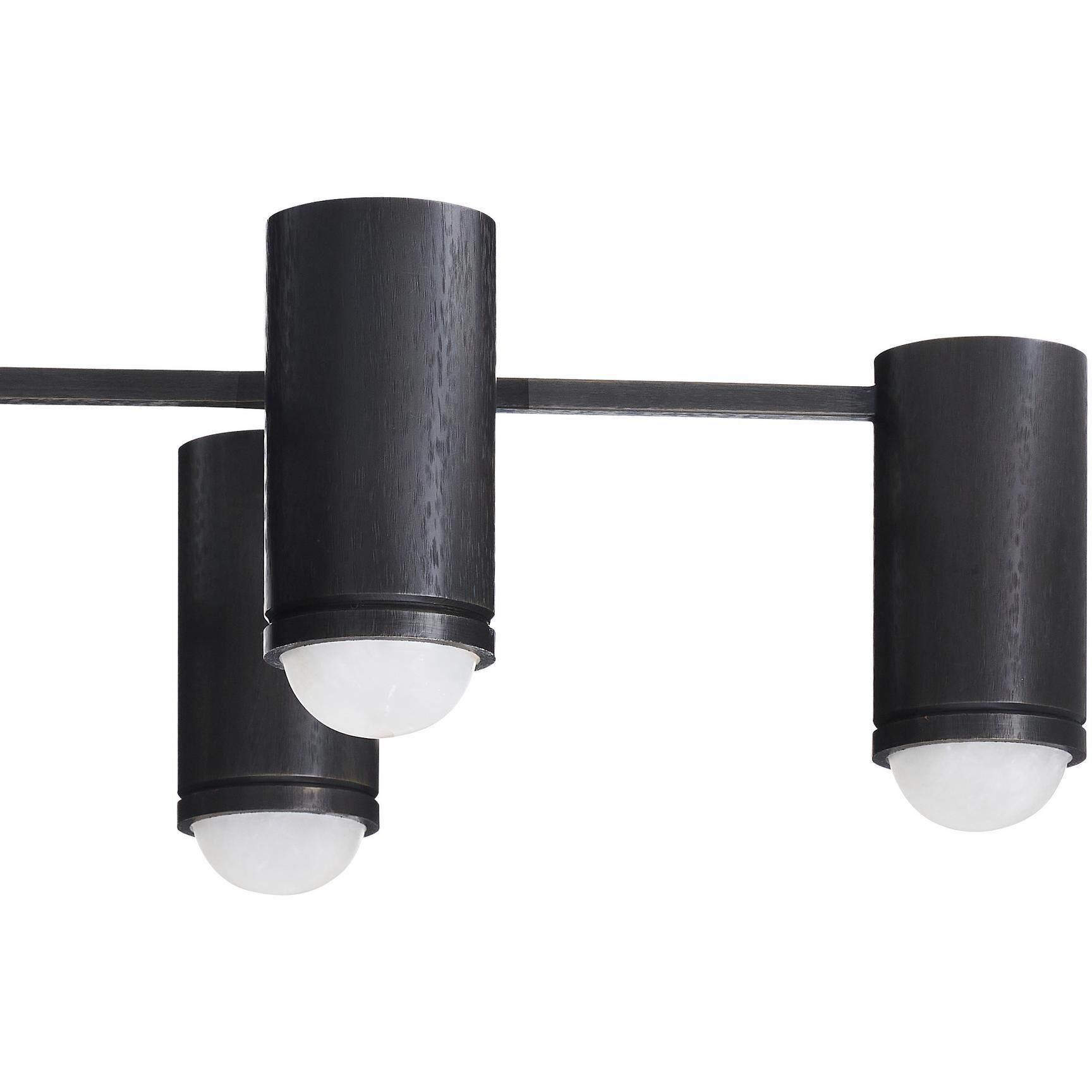 Loryn 8 Light 46 inch English Bronze Semi Flush Mount Ceiling Light