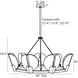 Sierra 9 Light 40 inch English Bronze Chandelier Ceiling Light