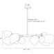 Grozny 12 Light 44 inch English Bronze Chandelier Ceiling Light