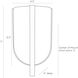 Talia 1 Light 4.5 inch Opal Swirl ADA Sconce Wall Light