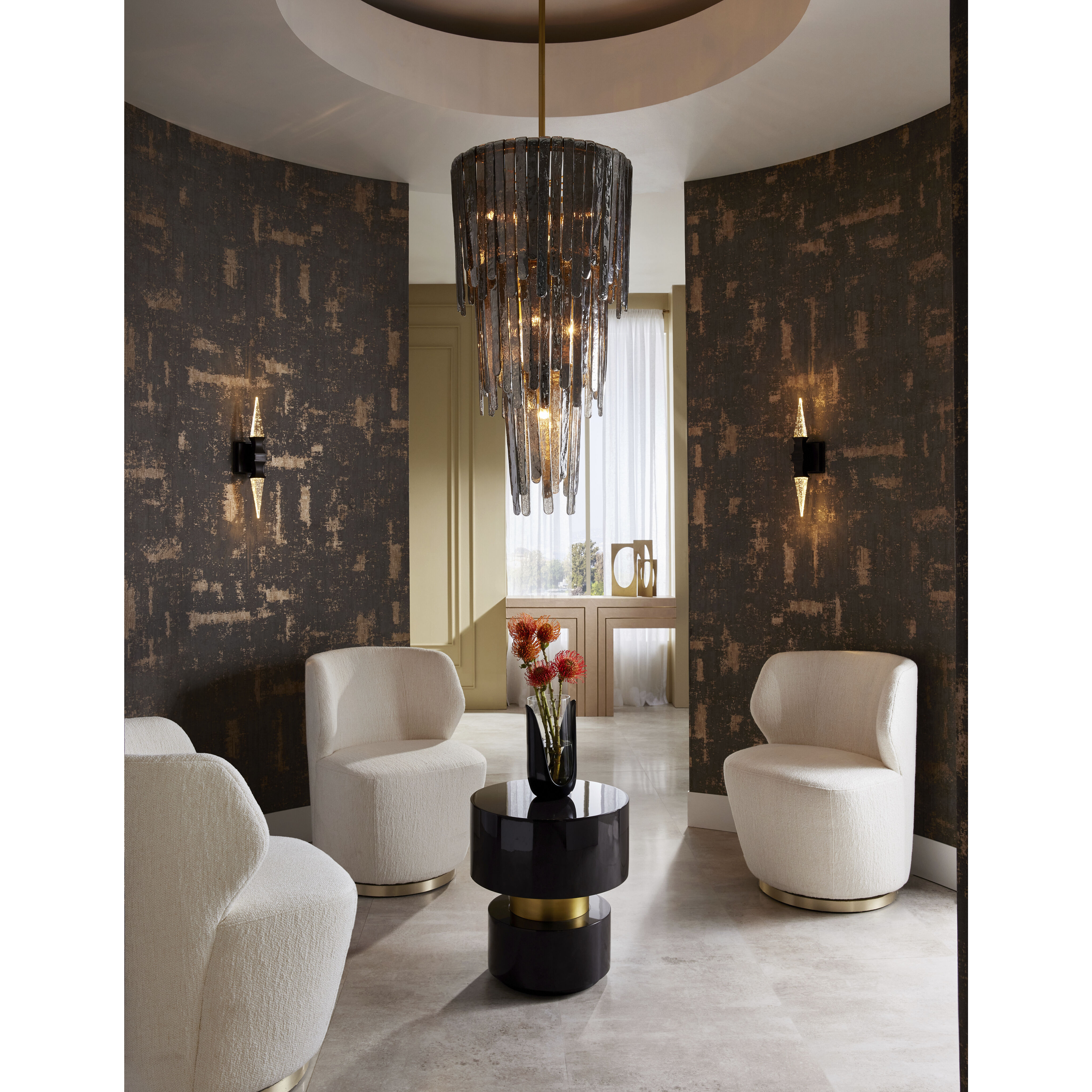 Sasha 18 inch Eggplant End Table