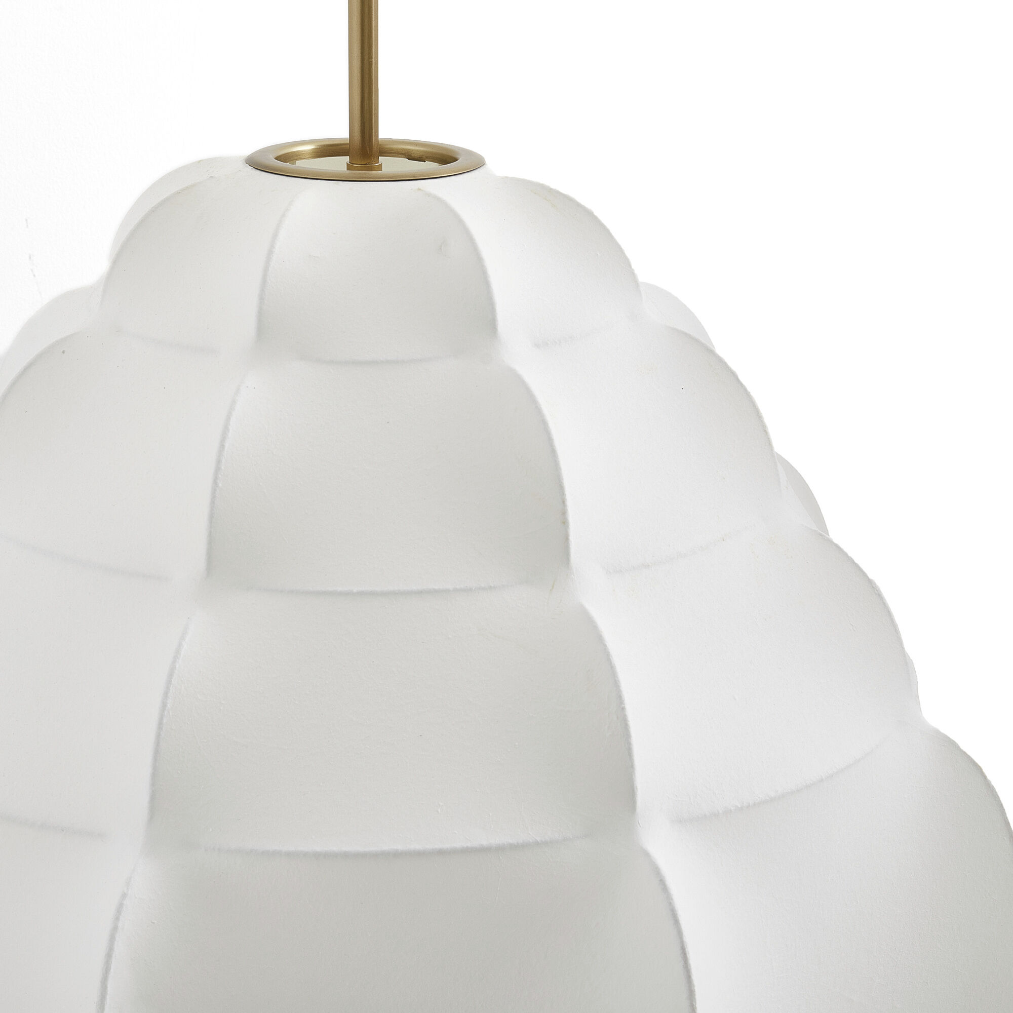 Yahara 35 inch Faux Vellum Pendant Ceiling Light