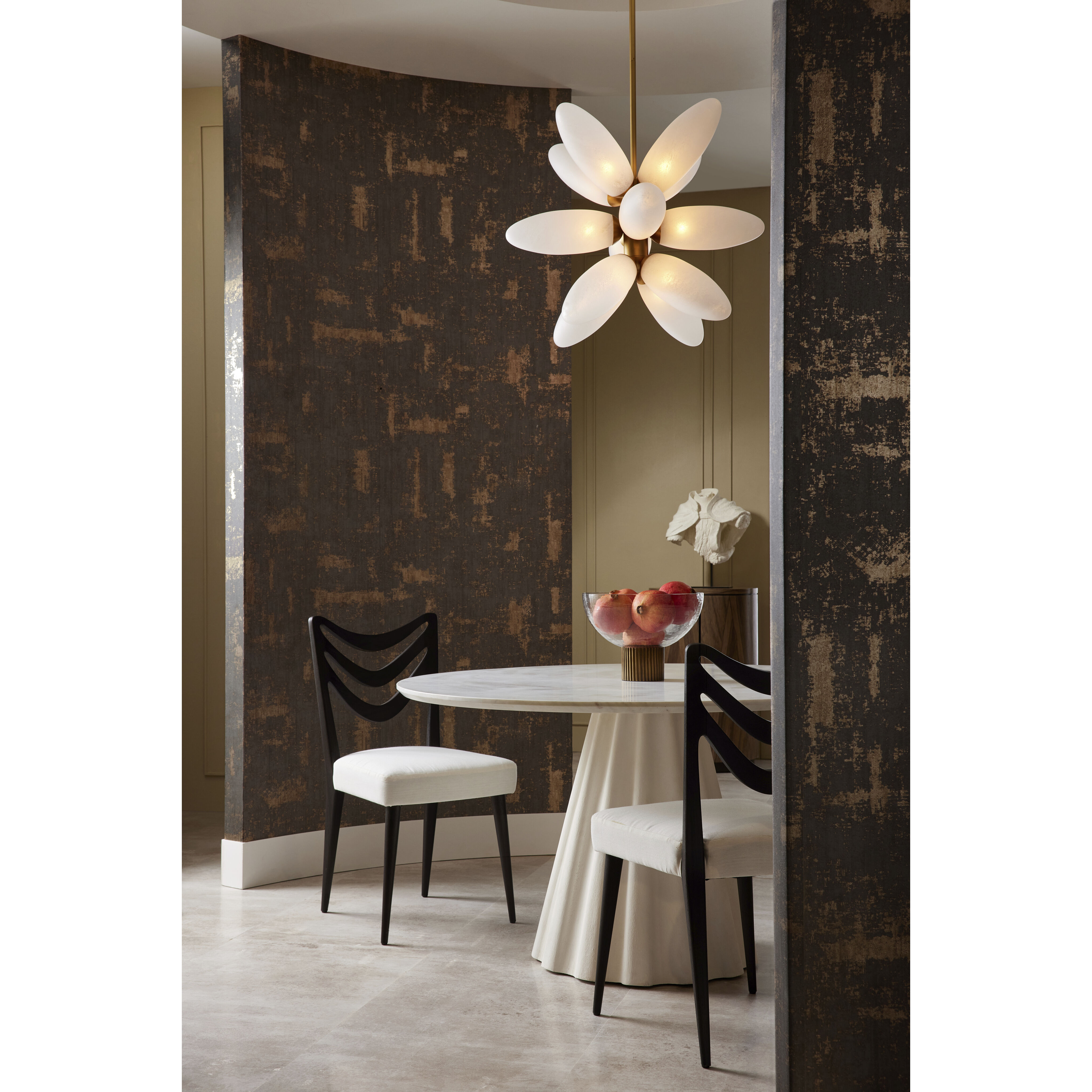 Starling 12 Light 27 inch Brushed Brass Chandelier Ceiling Light