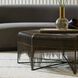 Ilaria 45 inch Natural Iron and Antique Brass Cocktail Table