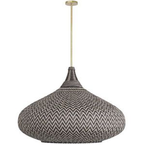 Tulum Black Pendant Ceiling Light