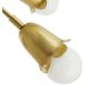 Eva 27.5 inch Antique Brass Chandelier Ceiling Light