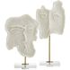 David 19.5 X 9 inch Sculptures, Set of 2