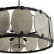 Muse 6 Light 31 inch Smoke and Bronze Chandelier Ceiling Light