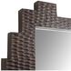 Hewitt 53 X 44.5 inch Black Cherry Mirror