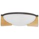 Hammonds 2 Light 17 inch Oyster and English Bronze Flush Mount Ceiling Light