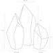 Nerine 14 X 7.5 inch Sculptures, Set of 3