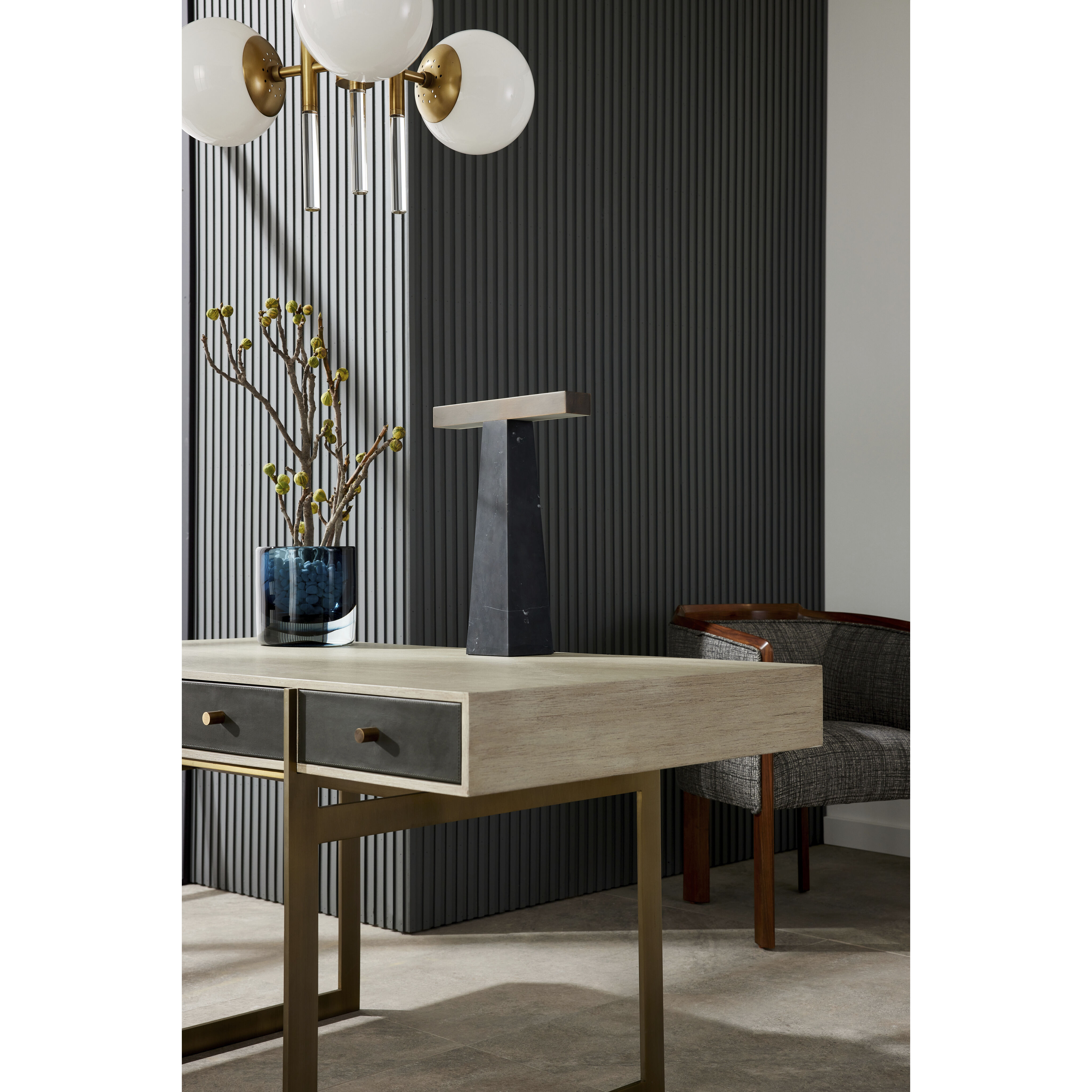 Osbert 18 inch 12.00 watt English Bronze Lamp Portable Light