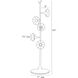 Coltrane 25.00 watt Antique Brass Floor Lamp Portable Light