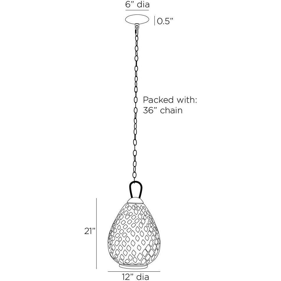 Eureka 1 Light Smoke Pendant Ceiling Light